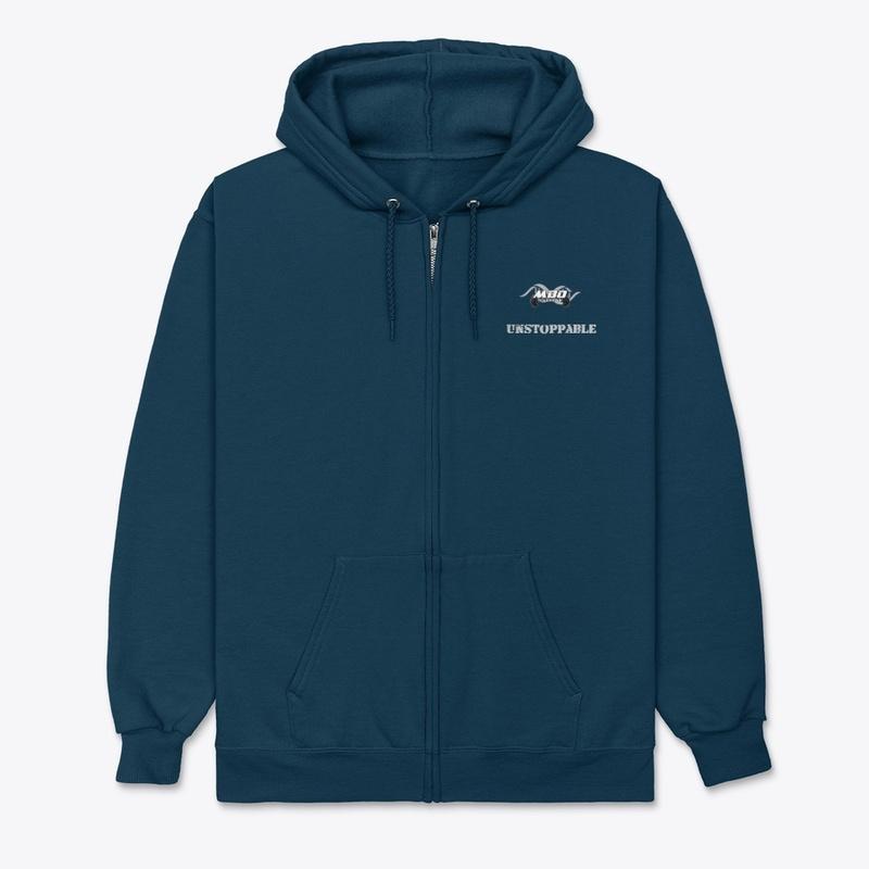 UNSTOPPABLE ZIP HOODIE